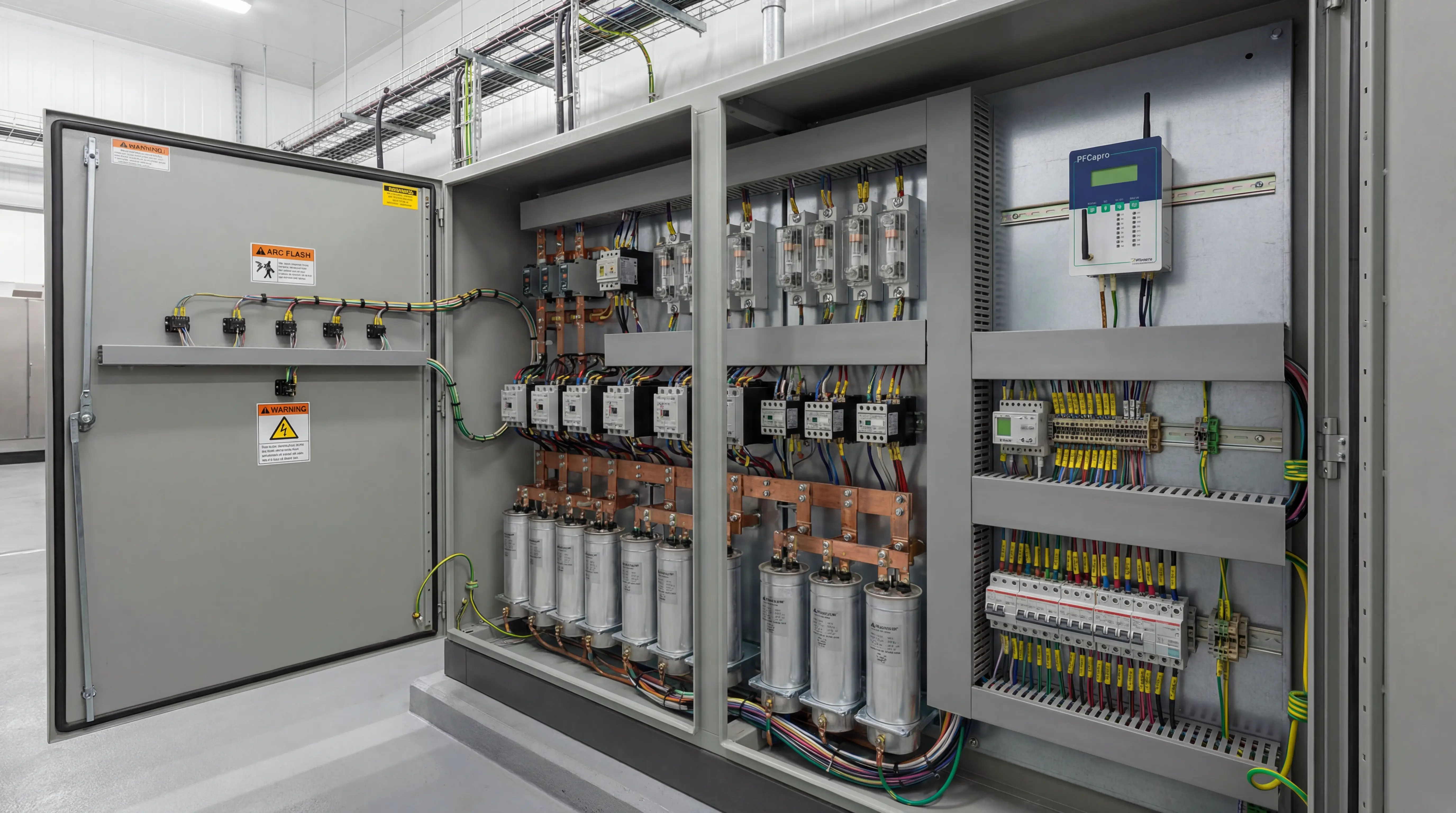 Capacitor Bank Monitoring & Protection Solution for a Food Processing Facility and Supermarket
